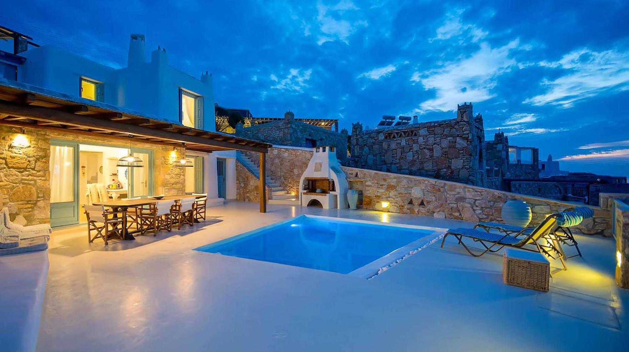 Villa Altera Pars Of Mykonos Mykonos Town Exterior photo